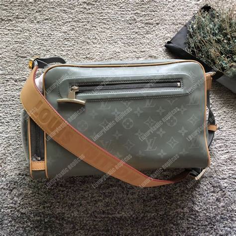 LOUIS VUITTON Monogram Titanium Camera Bag